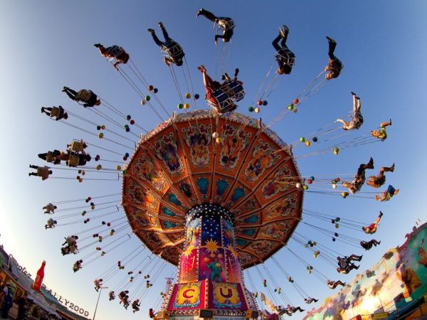 Kettenkarussel auf dem Oktoberfest München