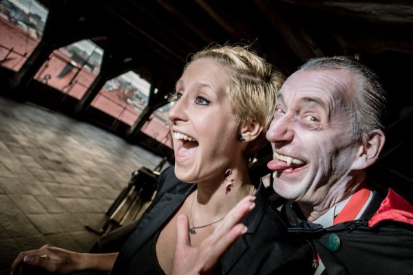 Mystery Dinner in luftiger Höhe im August 2014