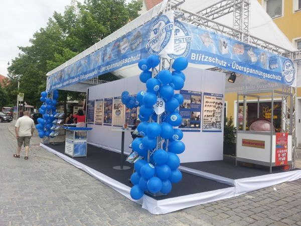 Messestand auf der Jobmeile 2014